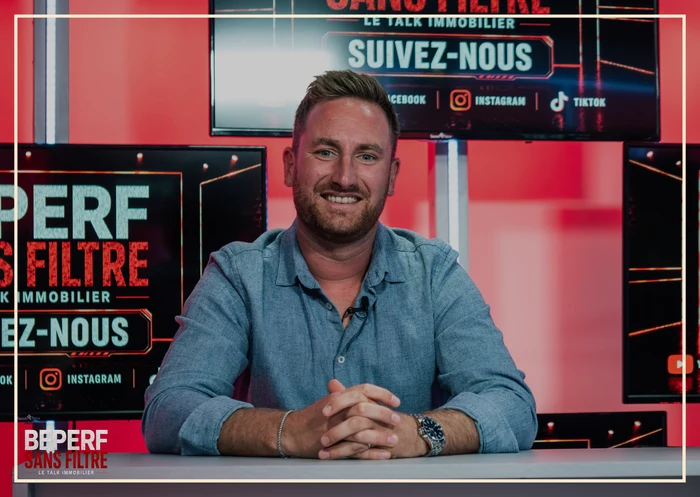 Alexandre sur le plateau de Beperf Sans Filtre.