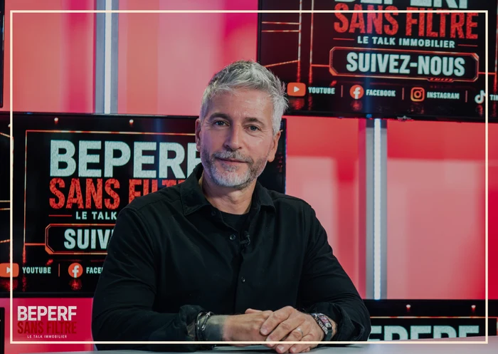 Jean-David sur le plateau de Beperf Sans Filtre.